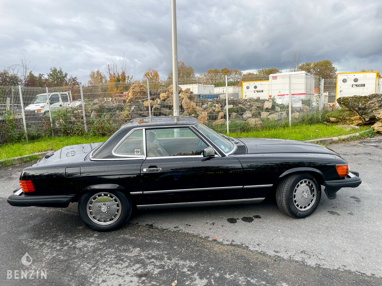 Mercedes 560 SL R107 - 1988 - Benzin.fr occasion à vendre se vende for sale te koop zu verkaufen Mercedes 560 SL R107 - 1988 - Benzin.fr occasion à vendre se vende for sale te koop zu verkaufen