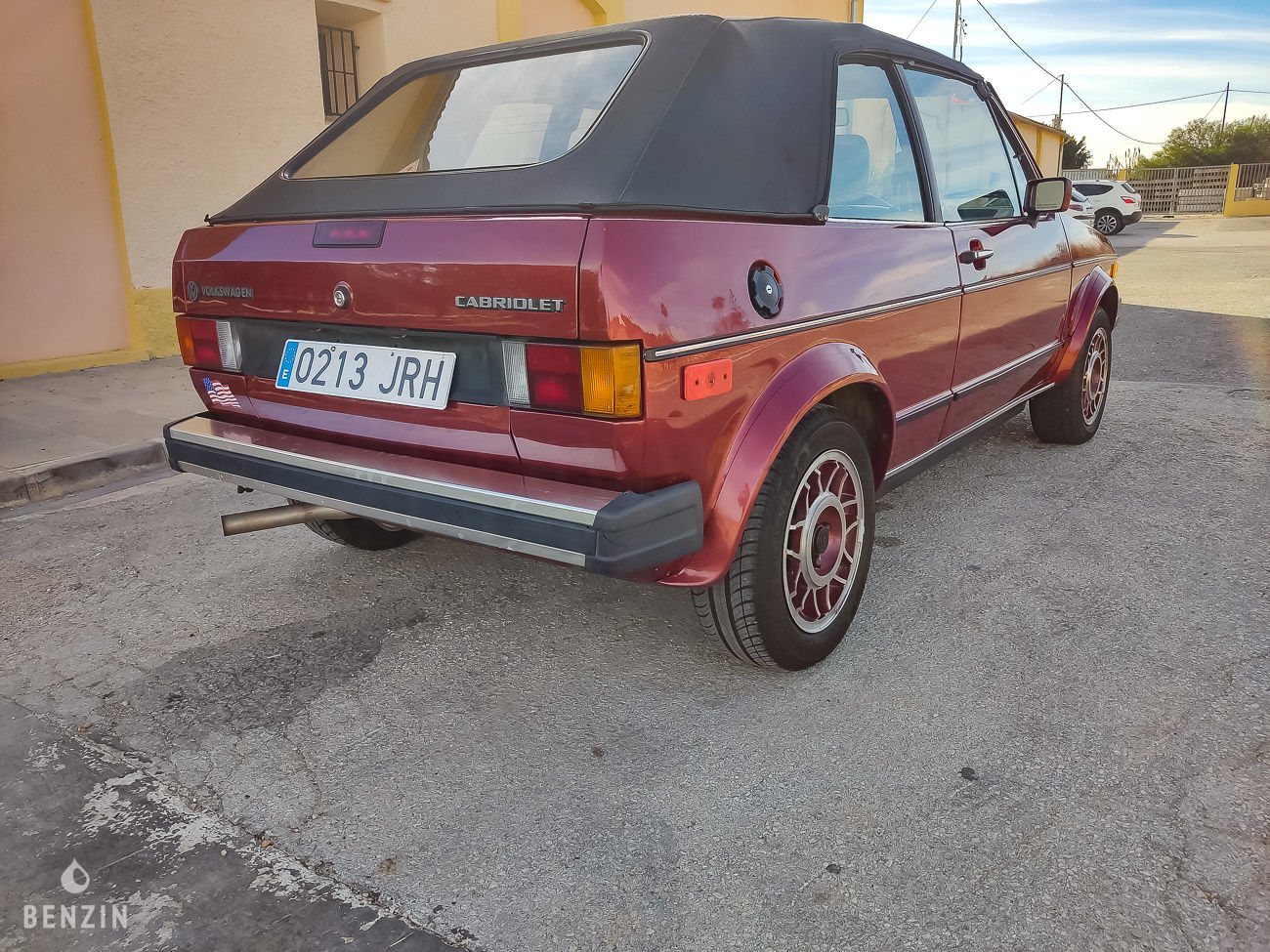 Volkswagen Golf 1 Cabriolet Wolfsburg Edition - 1986 - Benzin.fr occasion à vendre se vende for sale te koop zu verkaufen Volkswagen Golf 1 Cabriolet Wolfsburg Edition - 1986 - Benzin.fr occasion à vendre se vende for sale te koop zu verkaufen