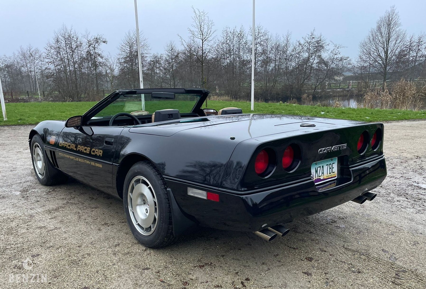 Chevrolet Corvette C4 Indy 500 Pace Car - 1986 - Benzin.fr occasion à vendre se vende for sale te koop zu verkaufen Chevrolet Corvette C4 Indy 500 Pace Car - 1986 - Benzin.fr occasion à vendre se vende for sale te koop zu verkaufen