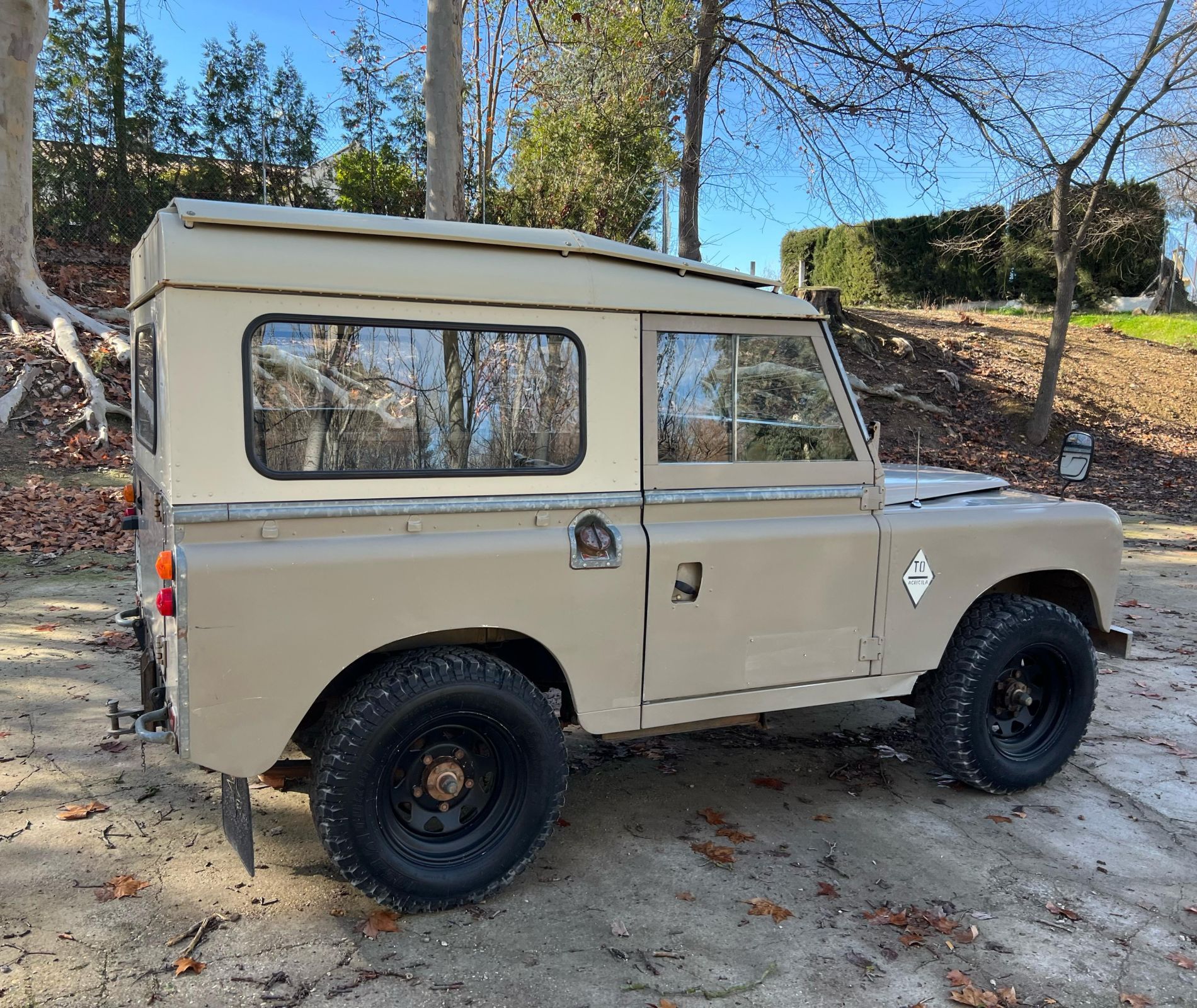 Land Rover Santana 88 Series III - 1978 - Benzin.fr occasion &agrave; vendre se vende for sale te koop zu verkaufen