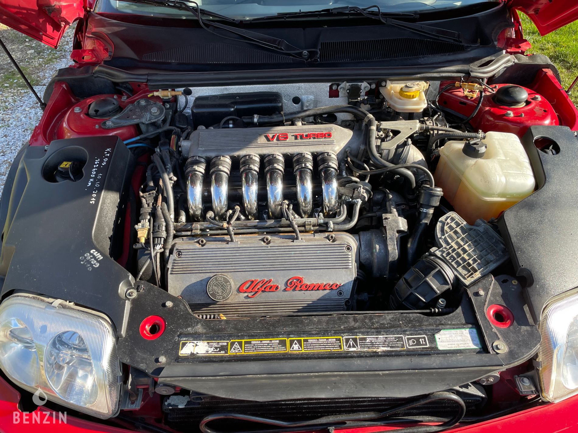 Alfa Romeo GTV V6 Turbo - 1988 - Benzin.fr occasion à vendre se vende for sale te koop zu verkaufen Alfa Romeo GTV V6 Turbo - 1988 - Benzin.fr occasion à vendre se vende for sale te koop zu verkaufen