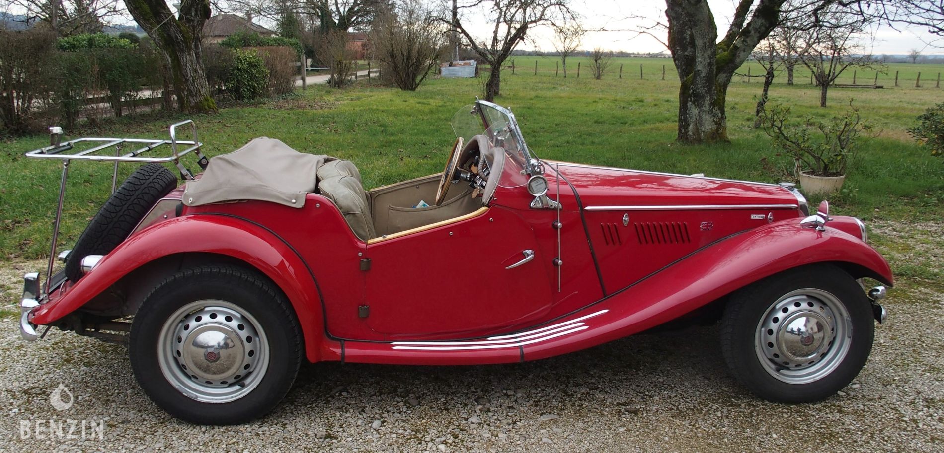 MG TF 1500 Roadster - 1955 - Benzin.fr occasion à vendre se vende for sale te koop zu verkaufen MG TF 1500 Roadster - 1955 - Benzin.fr occasion à vendre se vende for sale te koop zu verkaufen