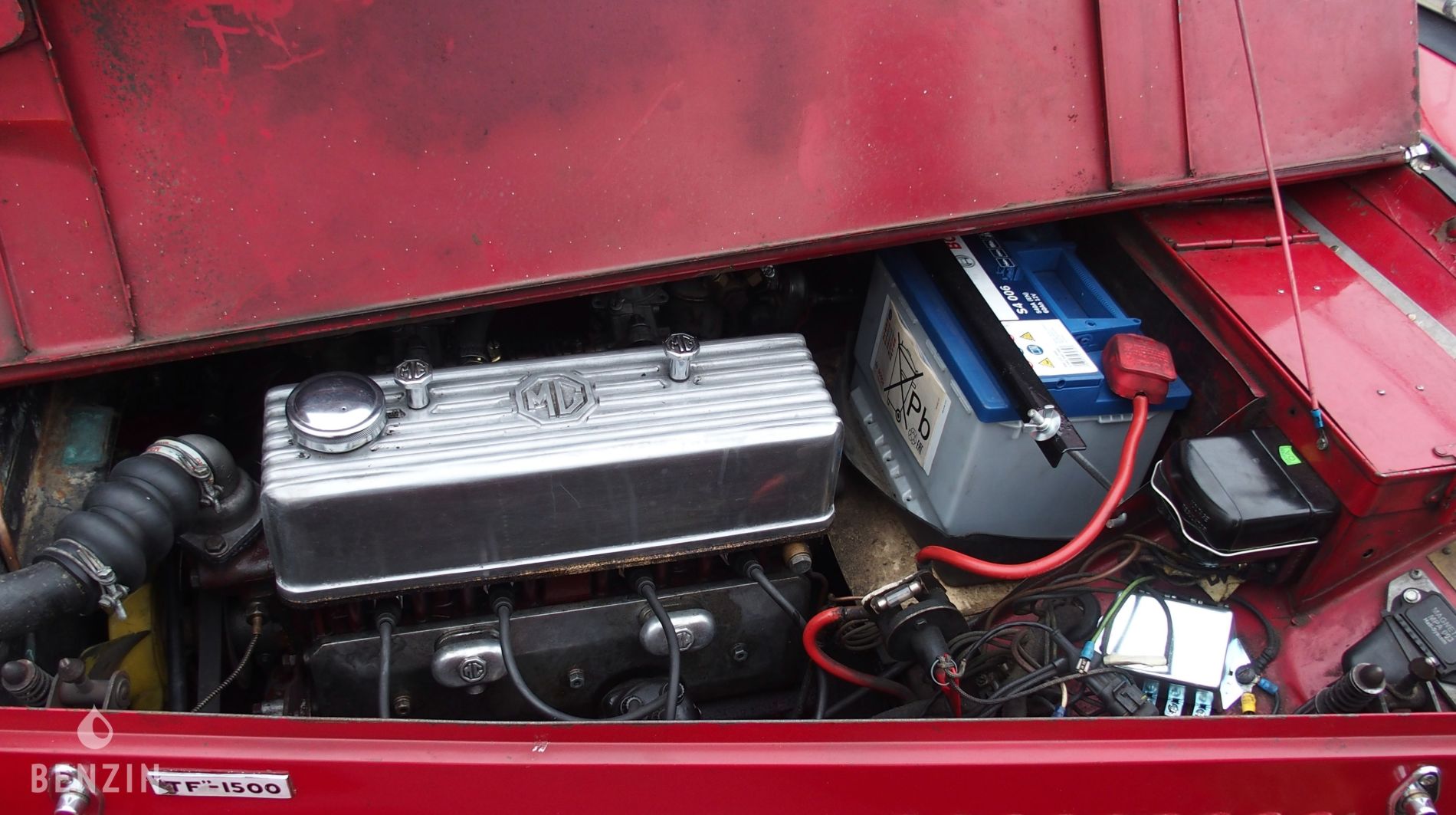 MG TF 1500 Roadster - 1955 - Benzin.fr occasion à vendre se vende for sale te koop zu verkaufen MG TF 1500 Roadster - 1955 - Benzin.fr occasion à vendre se vende for sale te koop zu verkaufen