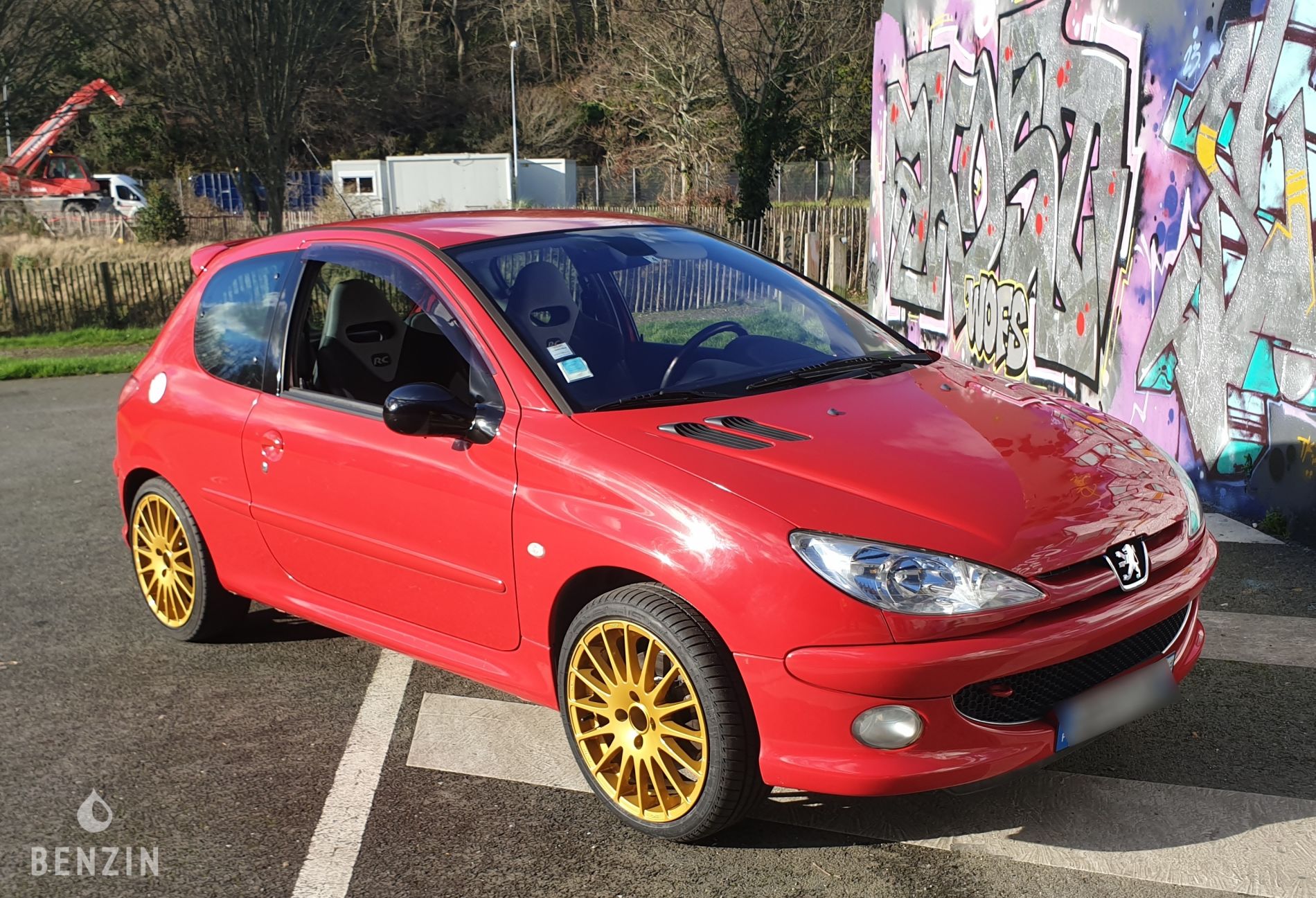 Peugeot 206 RC - 2005 - Benzin.fr occasion à vendre se vende for sale te koop zu verkaufen Peugeot 206 RC - 2005 - Benzin.fr occasion à vendre se vende for sale te koop zu verkaufen