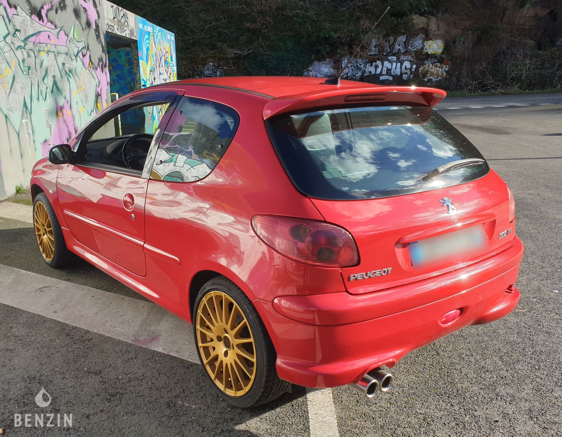 Peugeot 206 RC - 2005 - Benzin.fr occasion à vendre se vende for sale te koop zu verkaufen Peugeot 206 RC - 2005 - Benzin.fr occasion à vendre se vende for sale te koop zu verkaufen