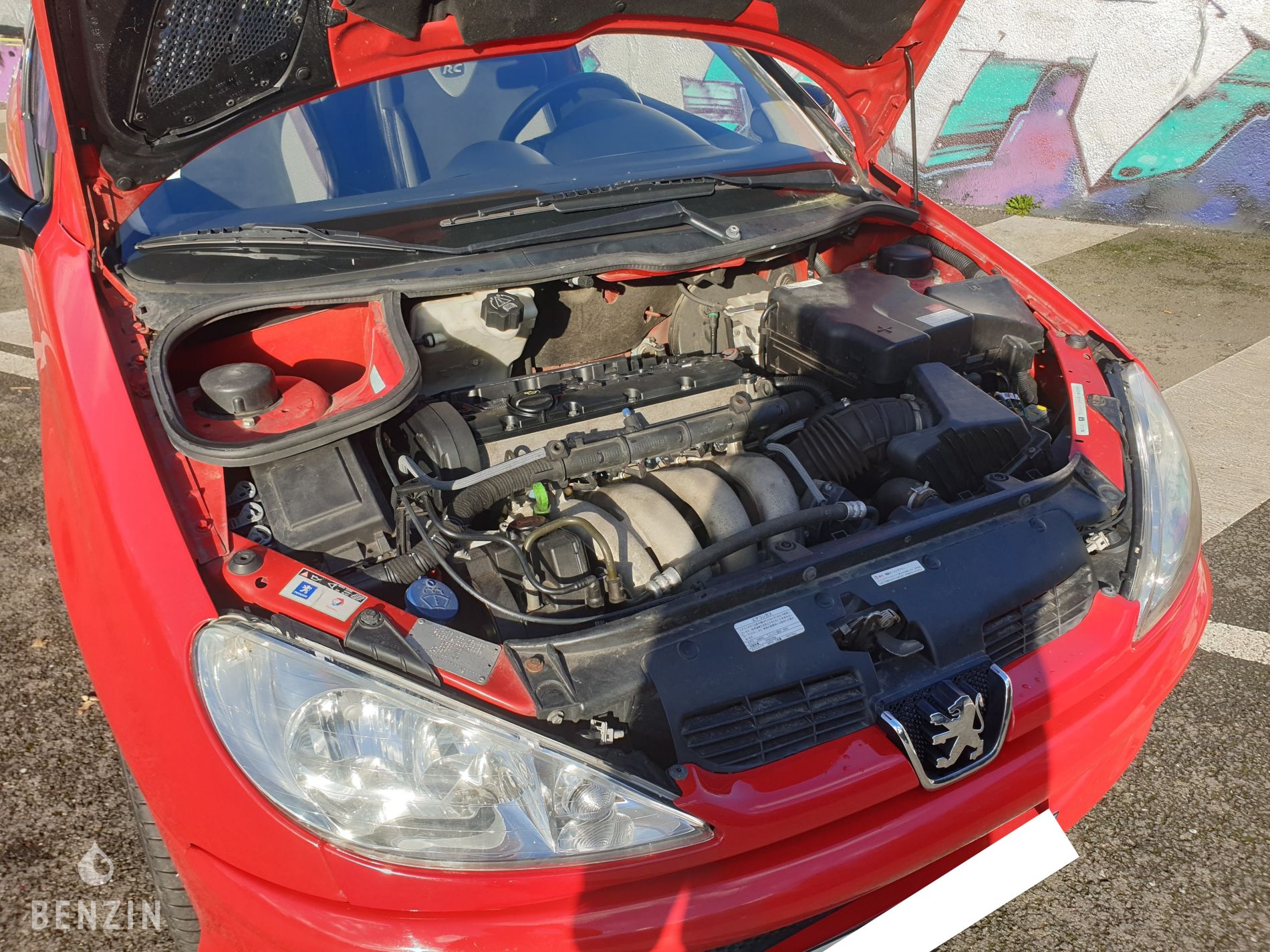 Peugeot 206 RC - 2005 - Benzin.fr occasion à vendre se vende for sale te koop zu verkaufen Peugeot 206 RC - 2005 - Benzin.fr occasion à vendre se vende for sale te koop zu verkaufen