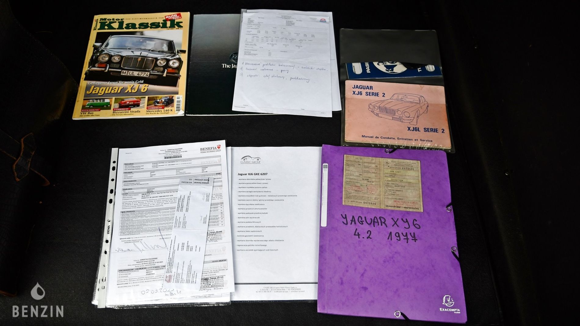 Jaguar XJ6 4.2 Série II - 1977 - Benzin.fr occasion à vendre se vende for sale te koop zu verkaufen Jaguar XJ6 4.2 Série II - 1977 - Benzin.fr occasion à vendre se vende for sale te koop zu verkaufen