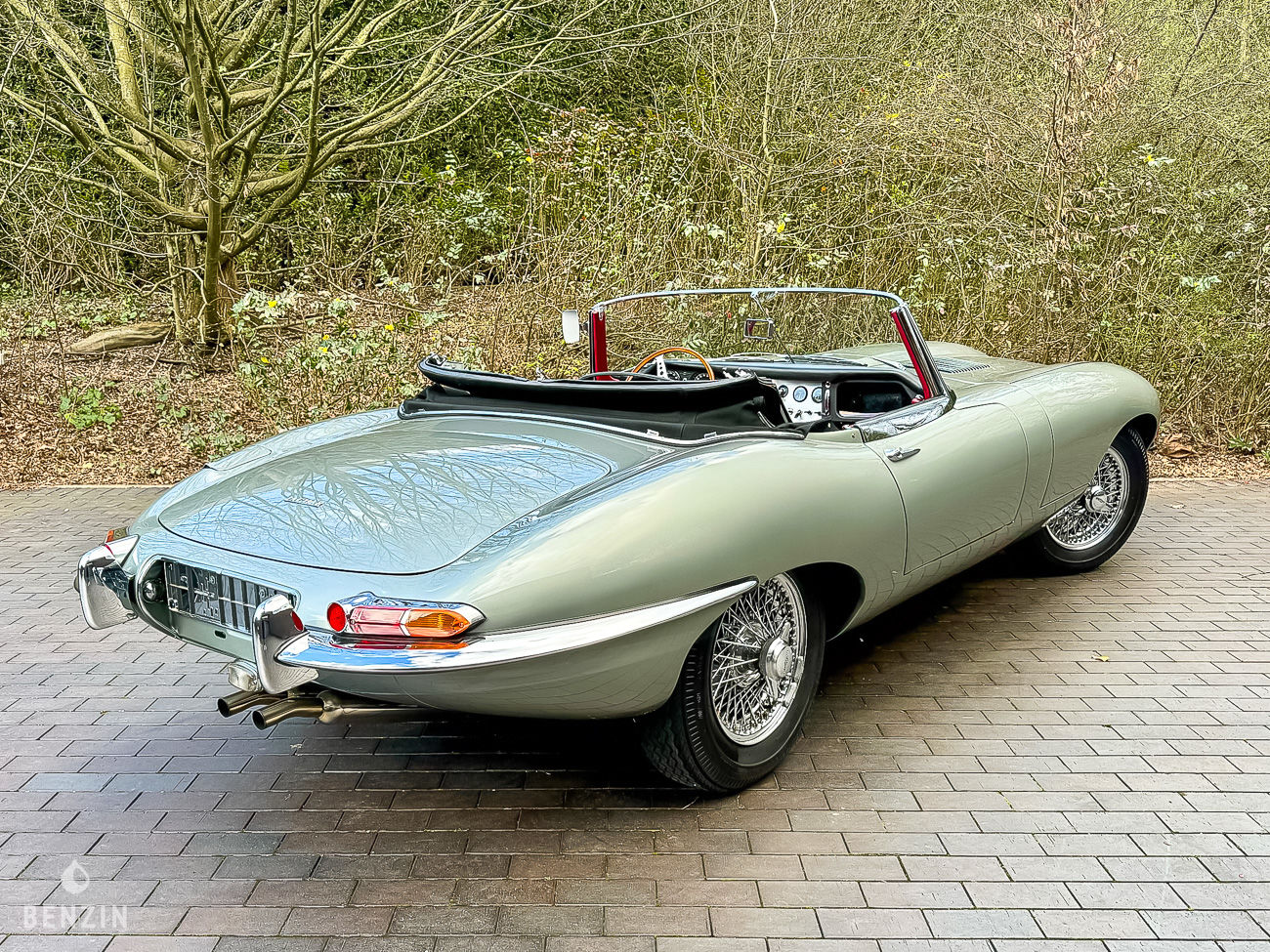 Jaguar E-Type Series 1 Flat Floor - 1961 - Benzin.fr occasion à vendre se vende for sale te koop zu verkaufen