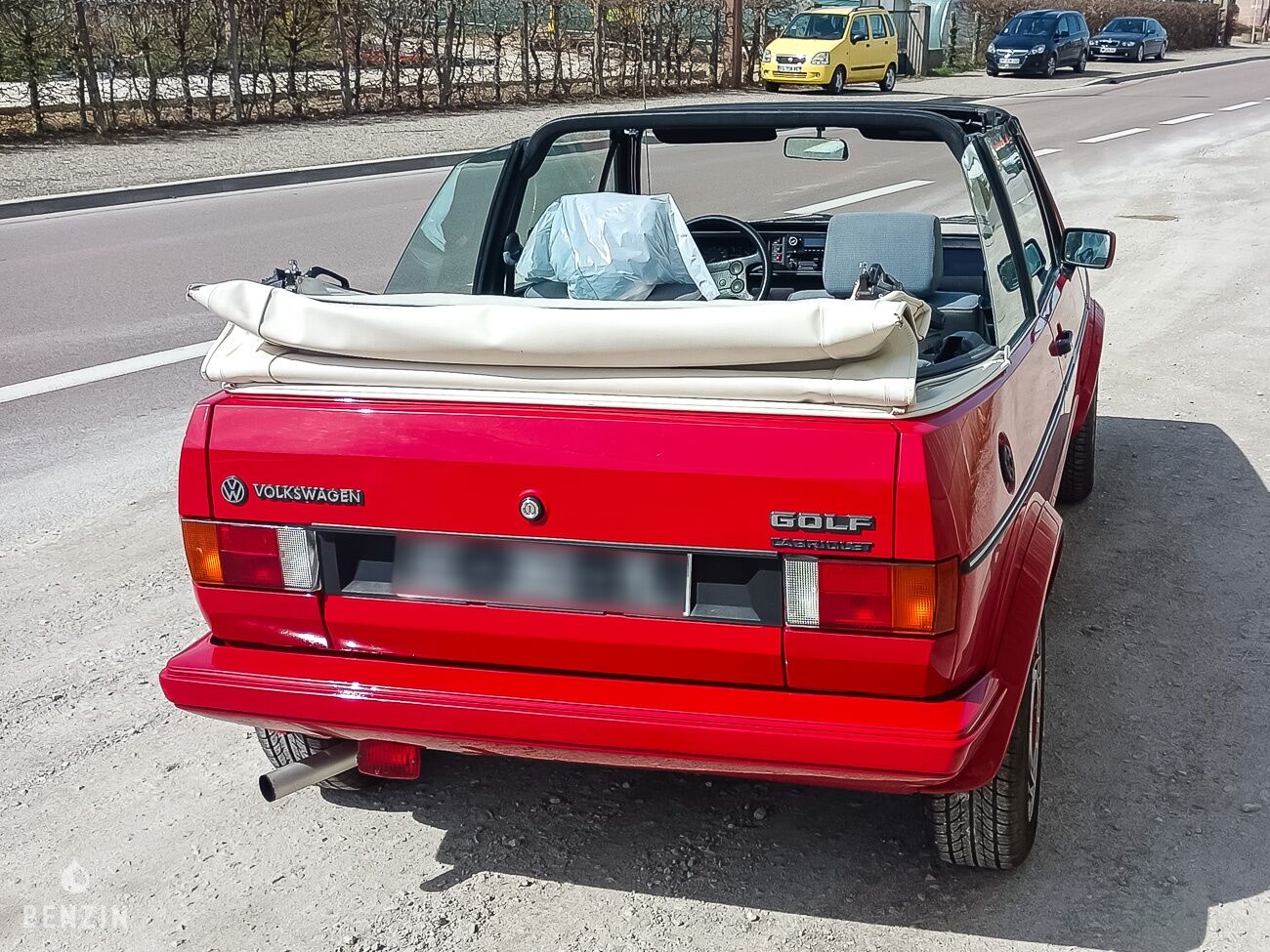 Volkswagen Golf 1 Cabriolet Quartett - 1988 - Benzin.fr occasion à vendre se vende for sale te koop zu verkaufen Volkswagen Golf 1 Cabriolet Quartett - 1988 - Benzin.fr occasion à vendre se vende for sale te koop zu verkaufen