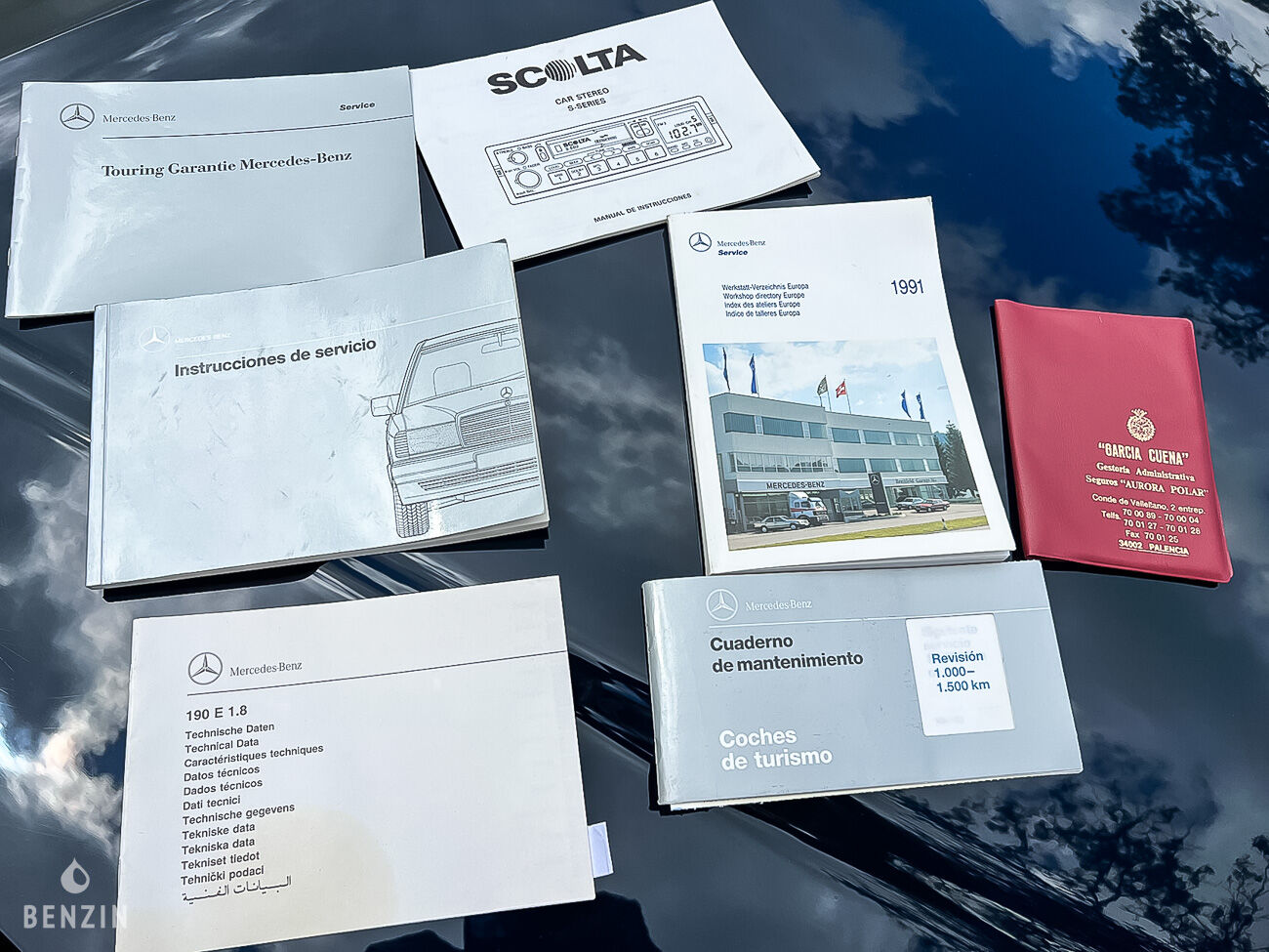 Mercedes-benz 190E - 1991 - Benzin.fr occasion à vendre se vende for sale te koop zu verkaufen Mercedes-benz 190E - 1991 - Benzin.fr occasion à vendre se vende for sale te koop zu verkaufen