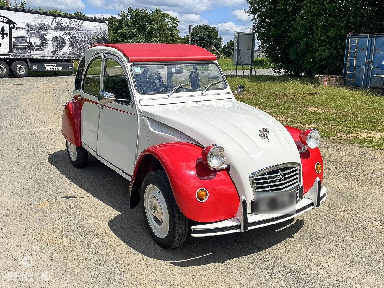 Citroen 2CV 6 Club - 1982 - Benzin.fr occasion à vendre se vende for sale te koop zu verkaufen Citroen 2CV 6 Club - 1982 - Benzin.fr occasion à vendre se vende for sale te koop zu verkaufen
