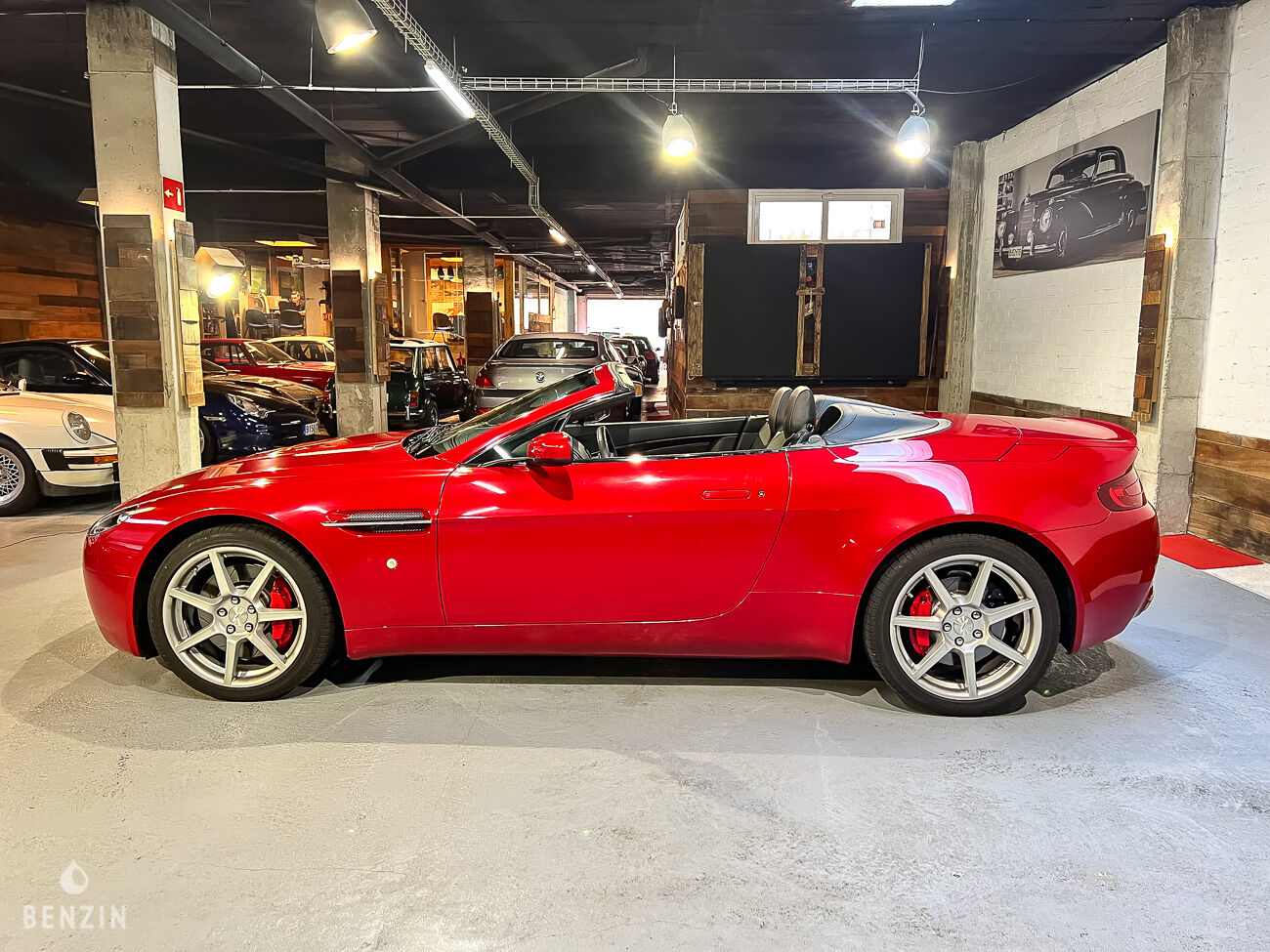 Aston Martin V8 Vantage Roadster 10k km - 2008 - Benzin.fr occasion à vendre se vende for sale te koop zu verkaufen Aston Martin V8 Vantage Roadster 10k km - 2008 - Benzin.fr occasion à vendre se vende for sale te koop zu verkaufen