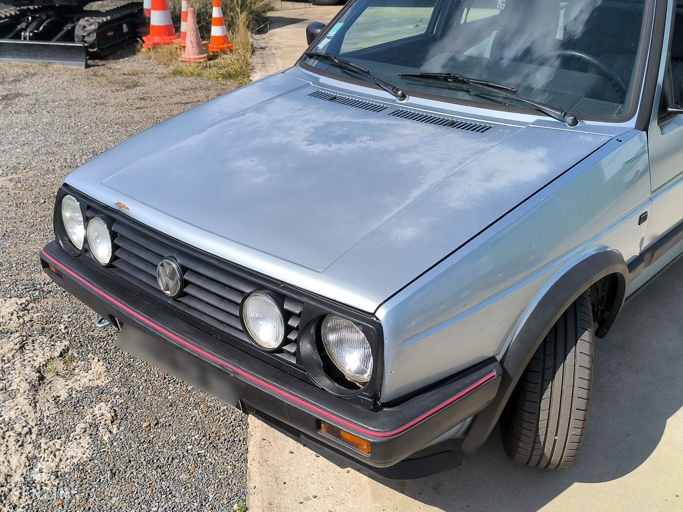 Volkswagen Golf 2 TD Intercooler - 1991 - Benzin.fr occasion à vendre se vende for sale te koop zu verkaufen