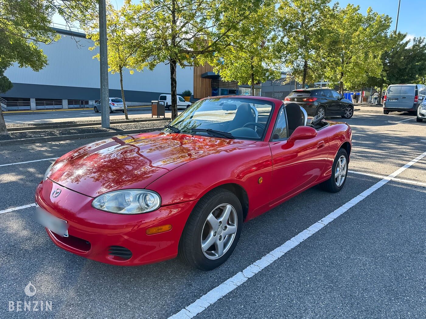 Mazda MX-5 NBFL - 2003 - Benzin.fr occasion à vendre se vende for sale te koop zu verkaufen Mazda MX-5 NBFL - 2003 - Benzin.fr occasion à vendre se vende for sale te koop zu verkaufen