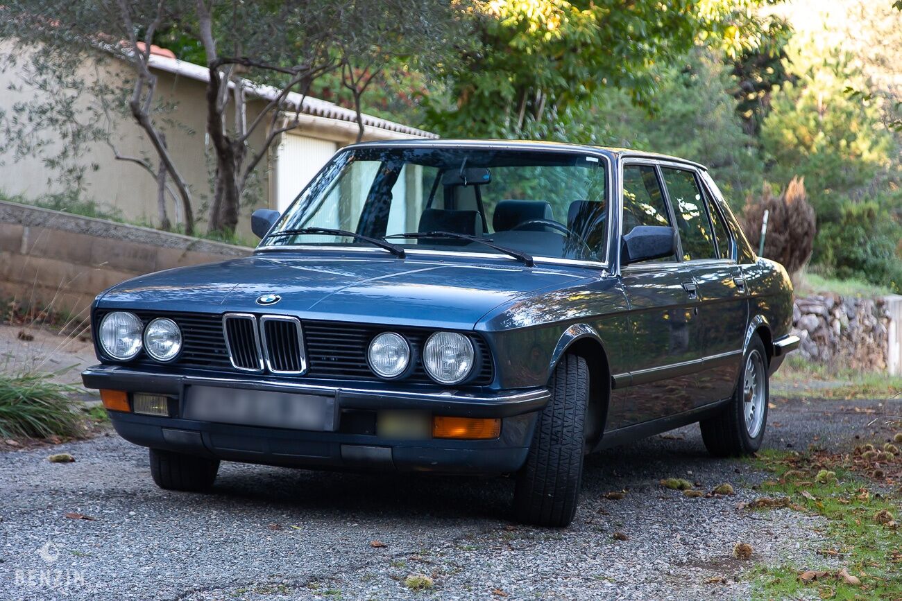 BMW 528i e28 *1ère main - 1985 - Benzin.fr occasion à vendre se vende for sale te koop zu verkaufen BMW 528i e28 *1ère main - 1985 - Benzin.fr occasion à vendre se vende for sale te koop zu verkaufen