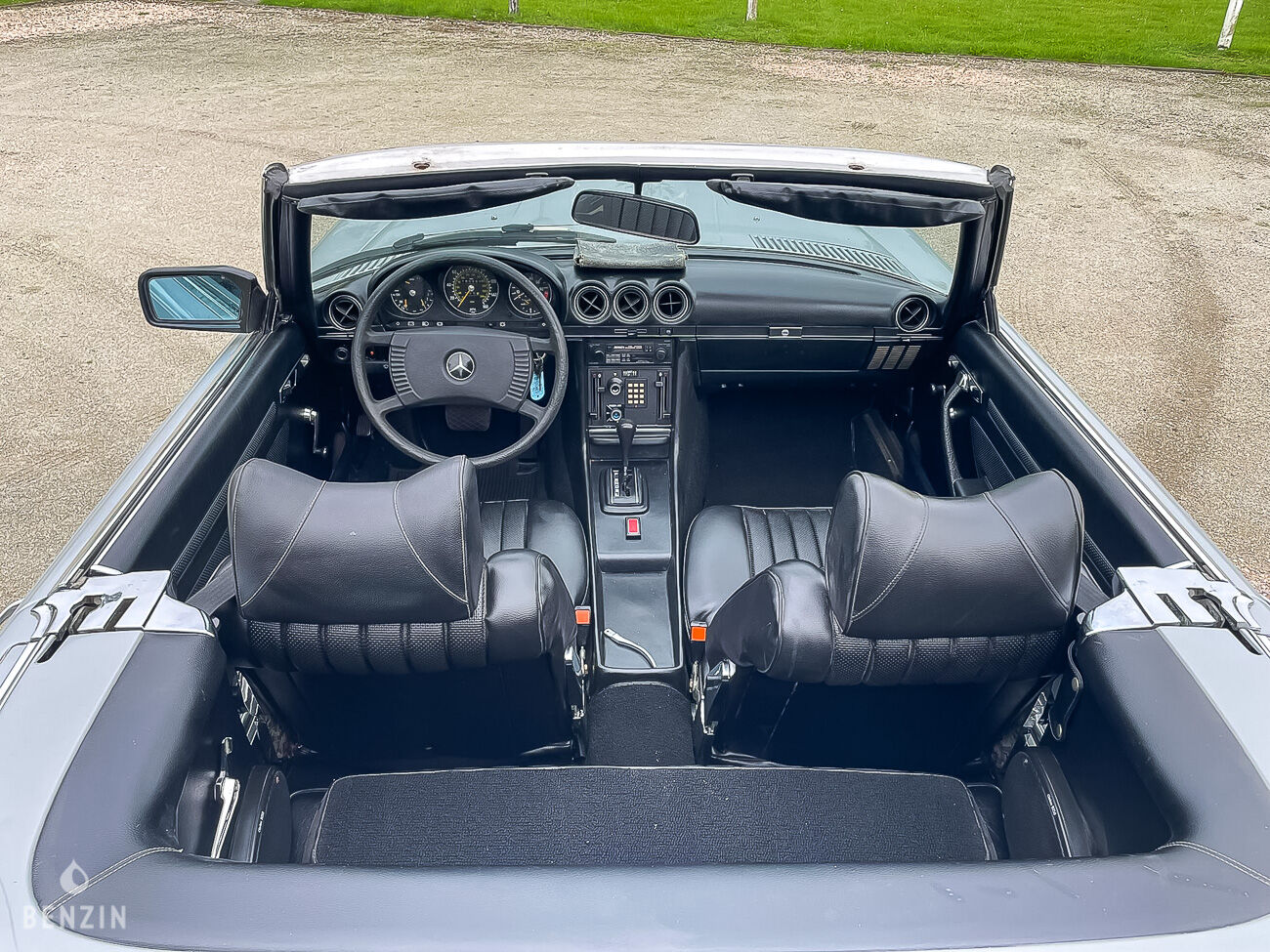 Mercedes 350 SL R107 - 1977 - Benzin.fr occasion à vendre se vende for sale te koop zu verkaufen Mercedes 350 SL R107 - 1977 - Benzin.fr occasion à vendre se vende for sale te koop zu verkaufen