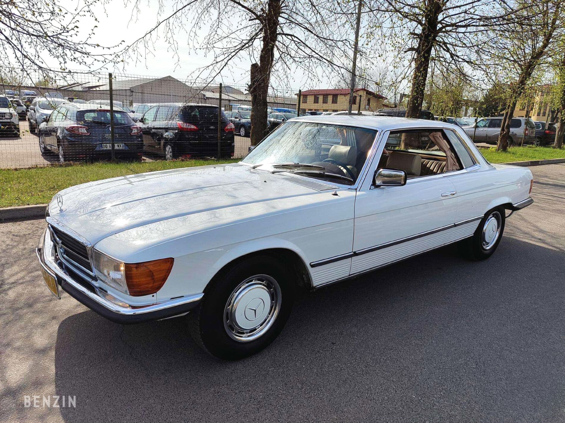 Mercedes 350 SLC à vendre te koop to sell zu verkaufen se vende en vendita