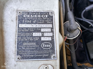 Peugeot 404 U10 Pick Up Projet - 1979