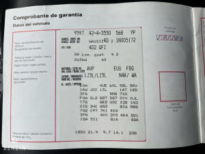 Audi S8 D2 Ex Florentino Perez - 2000