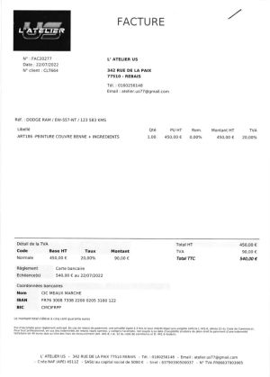 Dodge RAM 1500 Sport - 2017