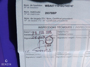 BMW 520i e39 1800km - 2000