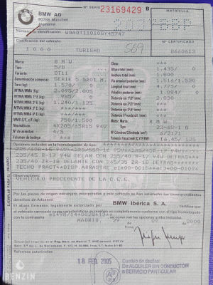 BMW 520i e39 1800km - 2000