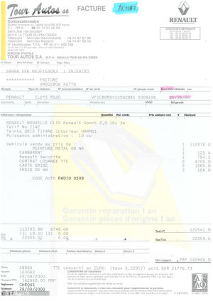 Renault Clio 2 RS - 2000