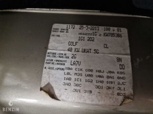 Volkswagen Golf 2 CL 51k km - 1989