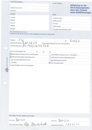 Volkswagen Golf 2 CL 51k km - 1989