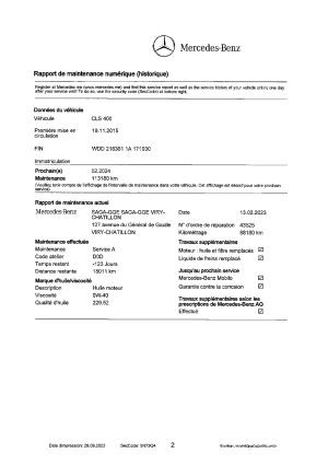Mercedes-Benz CLS 400 - 2015
