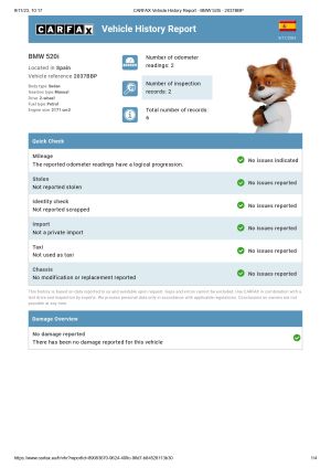 BMW 520i e39 1800km - 2000