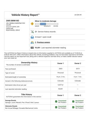 BMW M3 e46 Competition - 2005