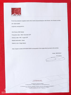 Alfa Romeo 2000 Spider - 1960