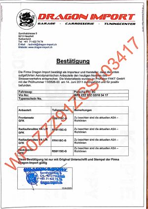 Porsche 911 SC look RSR - 1986