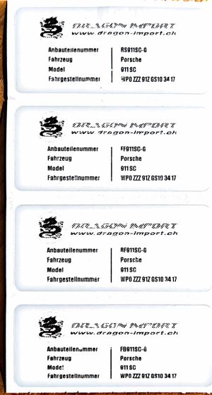 Porsche 911 SC look RSR - 1986