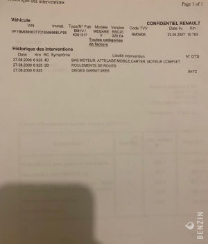 Renault Megane 2 RS 20k km - 2007