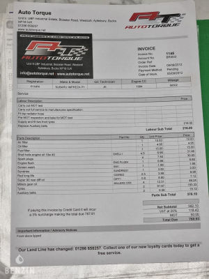 Subaru P1 Prodrive 176/1000 - 2000