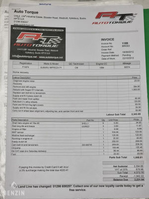 Subaru P1 Prodrive 176/1000 - 2000