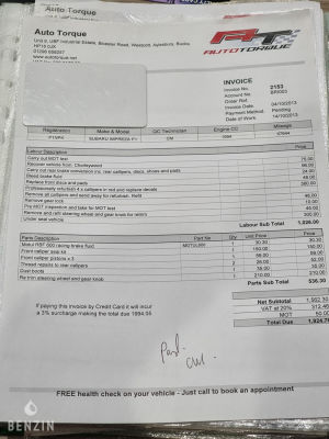 Subaru P1 Prodrive 176/1000 - 2000