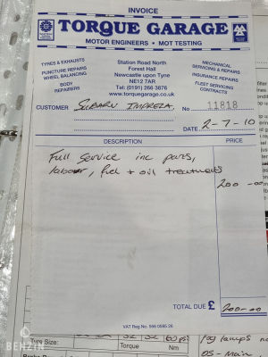 Subaru P1 Prodrive 176/1000 - 2000