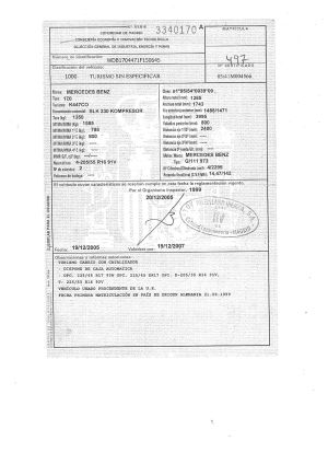Mercedes-Benz SLK 230 r170 - 1999