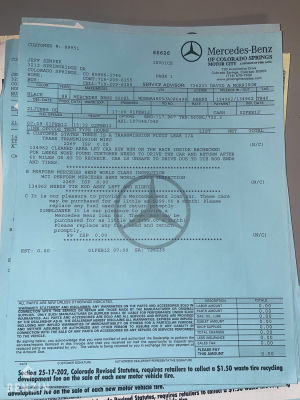 Mercedes-Benz 560 SL R107 - 1988