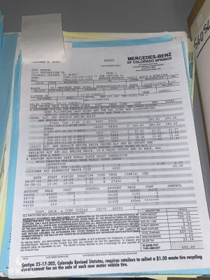 Mercedes-Benz 560 SL R107 - 1988