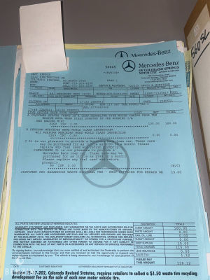 Mercedes-Benz 560 SL R107 - 1988