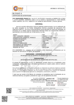 Fiat 124 Spider - 1980