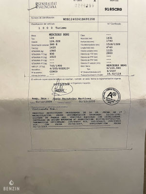 Mercedes-Benz E260 Sportline W124 - 1992