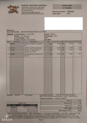Buell X1 Lightning - 2000