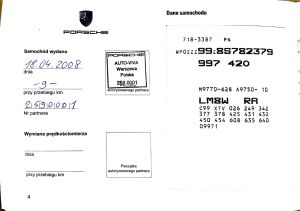 Porsche 911 type 997 Turbo - 2008