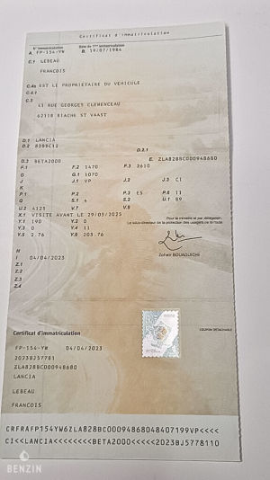 Lancia Beta Coupé 2000ie - 1984