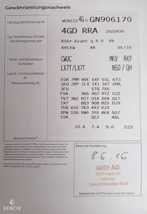 Audi RS6 C7 Performance - 2017